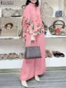 ZANZEA Fashion Women Suits 2025